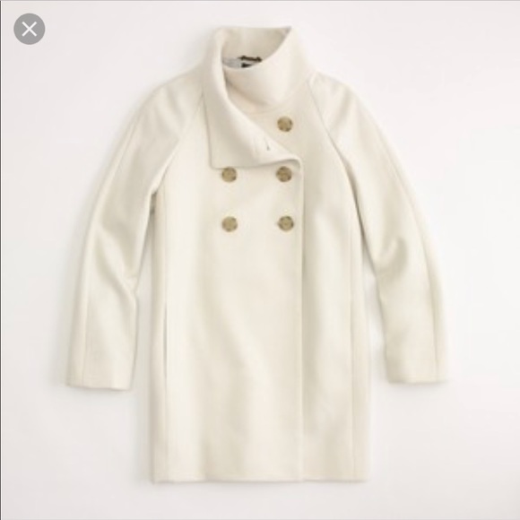 J Crew Bonbon Wool Coat - Picture 4 of 5
